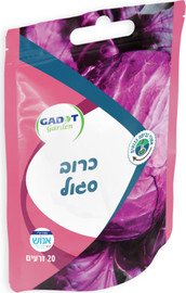 גדות אגרו זרעים לשתילה כרוב סגול 20 זרעים