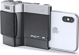 Pictar גריפ תופסן למצלמת טלפון חכם Pictar Smart Grip שחור