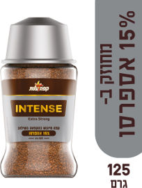 עלית INTENSE קפה מיובש בהקפאה בשילוב 15% אספרסו