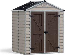 Canopia מחסן גינה 1.9X1.5 Skylight קרם מבית - Canopia