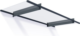 Canopia גגון שקוף 0.9x2.1 Nancy מבית - Canopia
