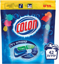 קולון 101 קפסולות ג'ל לכביסה