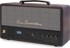Pure Acoustics רמקול סטריאו נייד בלוטוס סטריאו 100W עם DSP דגם EDGEWATER-BROWN