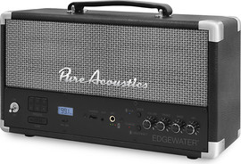 Pure Acoustics רמקול סטריאו נייד בלוטוס סטריאו 100W עם DSP דגם EDGEWATER-BLACK