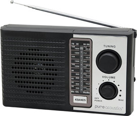 Pure Acoustics רדיו נייד עם רצועת נשיאה מעוצבת ונוחה דגם RD-30