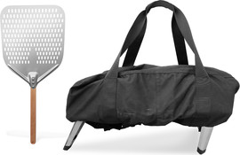 SIRIUS LIVING תיק מנשא טאבון עם כף פיצה אלומיניום דגם PIZZA KIT