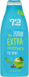 כיף שמפו לשיער רגיל תפוח וזרעי צ'יה