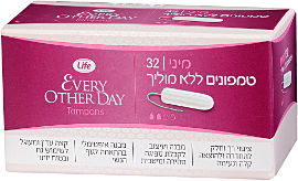 לייף טמפונים ללא מוליך מיני