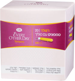 LIFE טמפונים עם מוליך קומפקטי רגולר