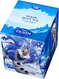 LIFE מגבוני נייר רכים תלת שכבתי FROSEN