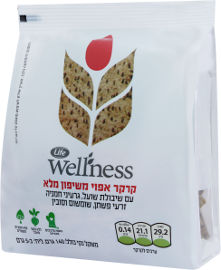 Life Wellness קרקר אפוי משיפון מלא