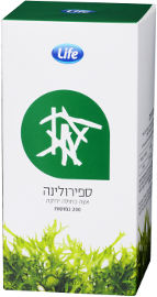 לייף ספירולינה אצה כחולה ירוקה