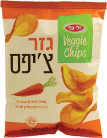 ויליפוד VEGGIE CHIPS גזר צ'יפס