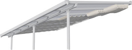 Canopia וילונות הצללה לפרגולה 3X4.25  מבית - Canopia