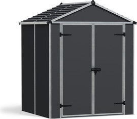 Canopia מחסן גינה 1.9x1.5 Rubicon אפור כהה מבית - Canopia