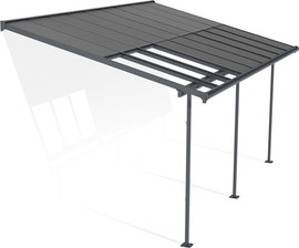 Canopia פרגולת אלומיניום Sierra Cabrio אפורה 3X5.6 נפתחת מבית פלרם - Canopia