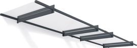 Canopia גגון שקוף 1x4.1 Nancy מבית - Canopia