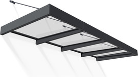 Canopia גגון שקוף 1.4x3.8 Sophia מבית - Canopia
