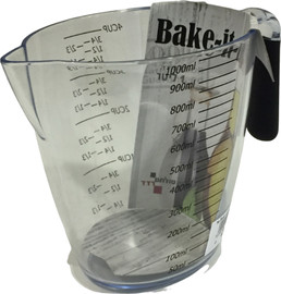 סולתם כד מדידה 1 ליטר Bake-it up פלסטיק סולתם