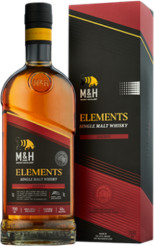 M H וויסקי מילק אנד האני אלמנטס שרי 700 מל / M&H ELEMENTS SHERRY CASK