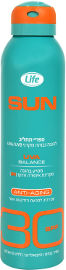 Life SUN ספריי תחליב SPF30