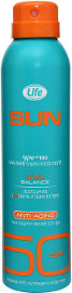 LIFE SUN ספריי שקוף 50SPF
