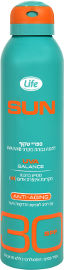 Life SUN ספריי שקוף SPF30