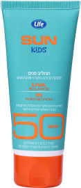 Life SUN KIDS תחליב פנים 50SPF