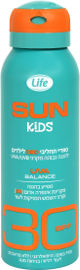 Life SUN קידס ספריי תחליבי כתום לילדים SPF30