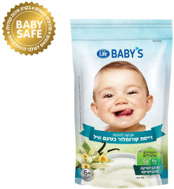 LIFE BABYS דייסה בטעם וניל 6+ חודשים