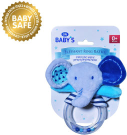 LIFE BABYS צעצוע התפתחות פילפילון טבעת רשרשן
