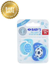לייף BABYS מוצצי גומי אורתודנטיים 12+ חודשים