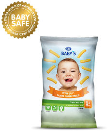 לייף לייף בייביז חטיף תירס מצופה חמאת בוטנים +9 חודשים