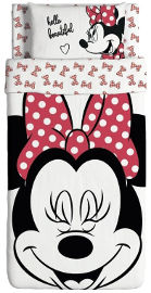 Disney סט מצעים יחיד מיני RED BOW