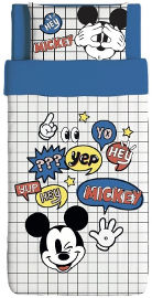 Disney סט מצעים מיטה וחצי מיקי YEP