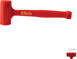B-Tech פטיש ללא רתע PP מלא עופרת 800DD 16OZ | B.Tech