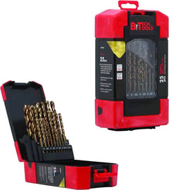 B-Tech סט מקדחי M35 COBALT (מידות כל 0.5) – 25 יח' | B.Tech
