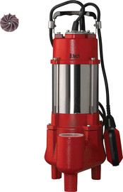 B-Tech משאבה טבולה 1500W B.TECH ל"ד 600 גובה 13 סניקה