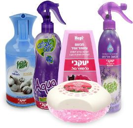 יעקבי סדרת ניחוחות לבישום הבית