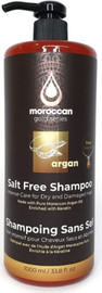 MOROCCAN שמפו ארגן (ללא מלחים) Moroccan gold series argan oil