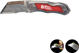 B-Tech סכין מתקפל להב מתחלף INOX | B.Tech