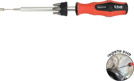 B-Tech מברג לביטים 1/4" – 8 ב-1 | B.Tech