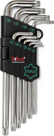 B-Tech סט מפתחות כוכב (Torx) 9 יח' ארוך T10-T50 | B.Tech