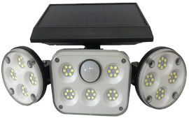CAMP&GO 3 מנורות לד סולאריות עם חיישן