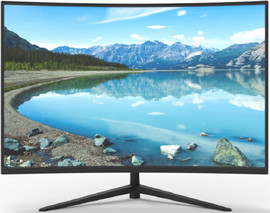 SOLID מסך מחשב גיימינג קעור Solid JYS270GW 27" FHD VA 240Hz 1ms - צבע שחור