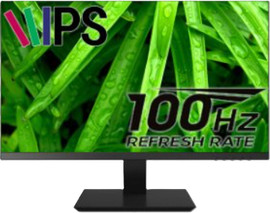 SOLID מסך מחשב Solid F272P1 27" FHD IPS 100Hz Frameless - רמקולים מובנים - צבע שחור
