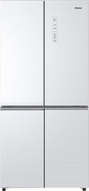 Haier מקרר 4 דלתות 91 ס''מ מבית HAIER האייר דגם OPEN SPACE INVERTER HRF-7100FW זכוכית לבנה מהדרין
