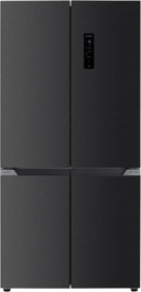 Delonghi מקרר 4 דלתות קו אפס - 505 ליטר Delonghi  דלונגי DLR6060DX נירוסטה מושחרת