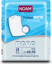 נועם סדיניות נועם פרימיום 15 יחידות