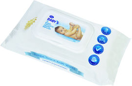 LIFE BABYS מגבונים עבים במיוחד לתינוקות ללא בישום אריזת דיספנסר